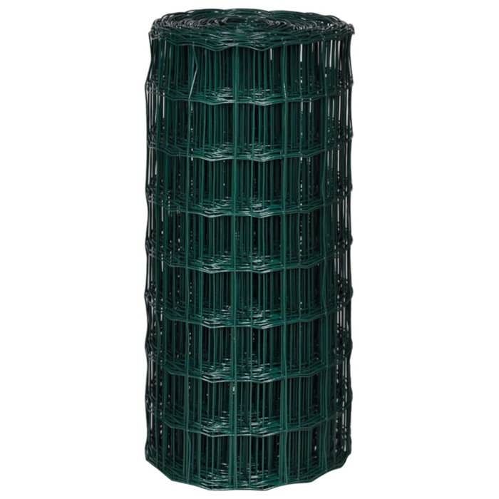 VidaXL Grillage 25x0,8 m avec Mailles Clôture Portail Barrière Bordure Jardin 140578