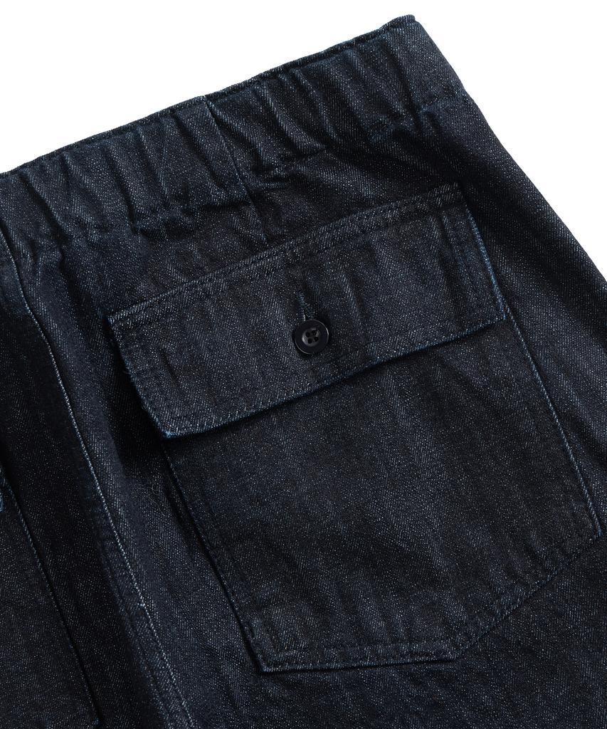 Waildeubeuligseu Bs Belted Fatigue Pants (Denim)