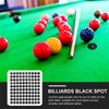 White Ball Locator Sticker Billiard Point Stickers Pool Stickers Billiards Cue Ball Locators