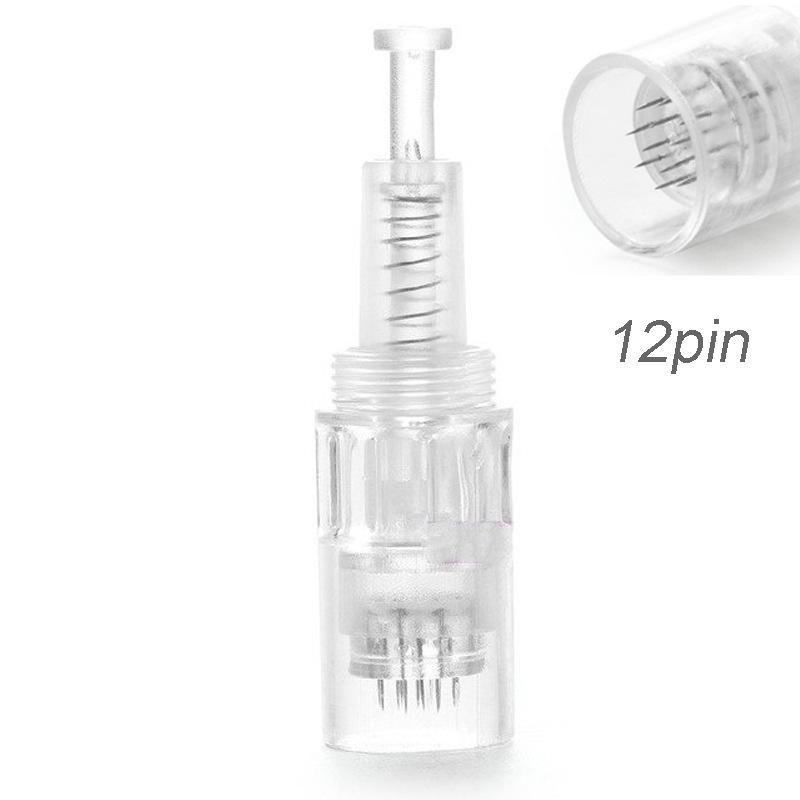 Titanium Alloy Micro-needling Device for Permanent Makeup and Eyelash Growth, with Nano Silicone Crystal Electric Needle Head