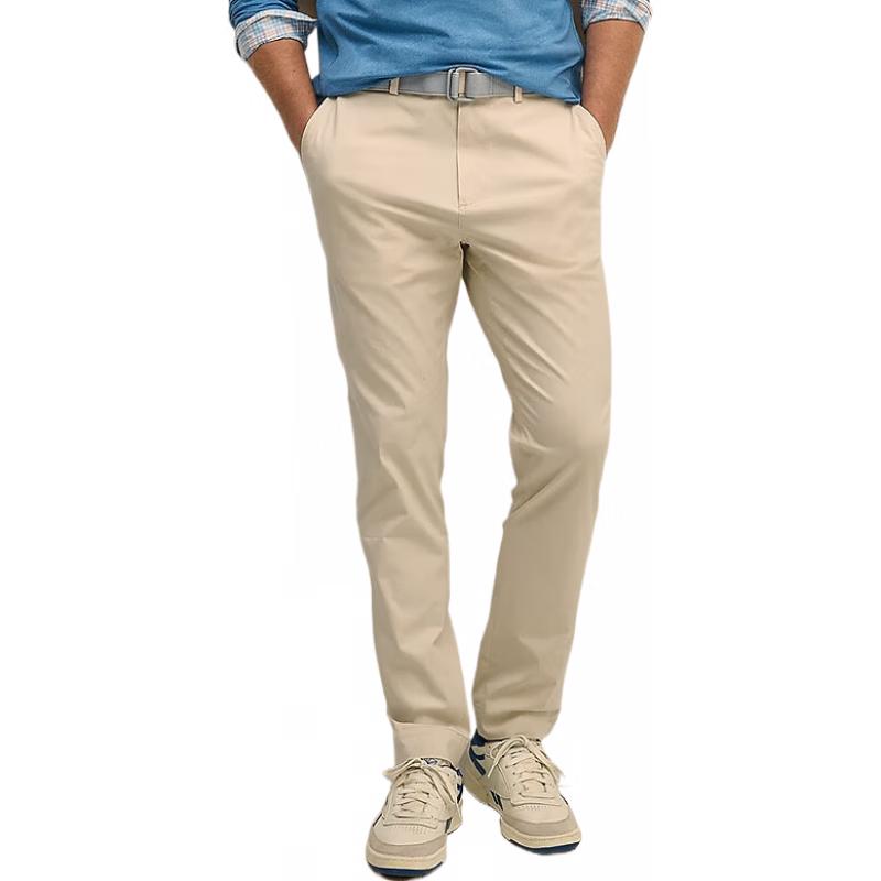 Brooks Brothers Men s Solid Stretch Casual Trousers 36/34