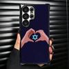 David Jewish Star Symbol Plating Phone Case For Samsung Galaxy S24 S25 FE S26 Edge S23 Ultra S22 S21 Plus S20 Anti-Fall Airabag