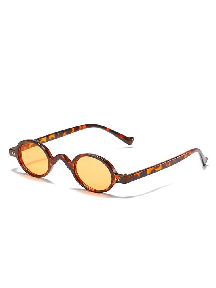 Fashion Small Round Sunglasses Women Vintage UV400 Protection Classic Steam Punk Style Oval Frame Shades for Men and Women