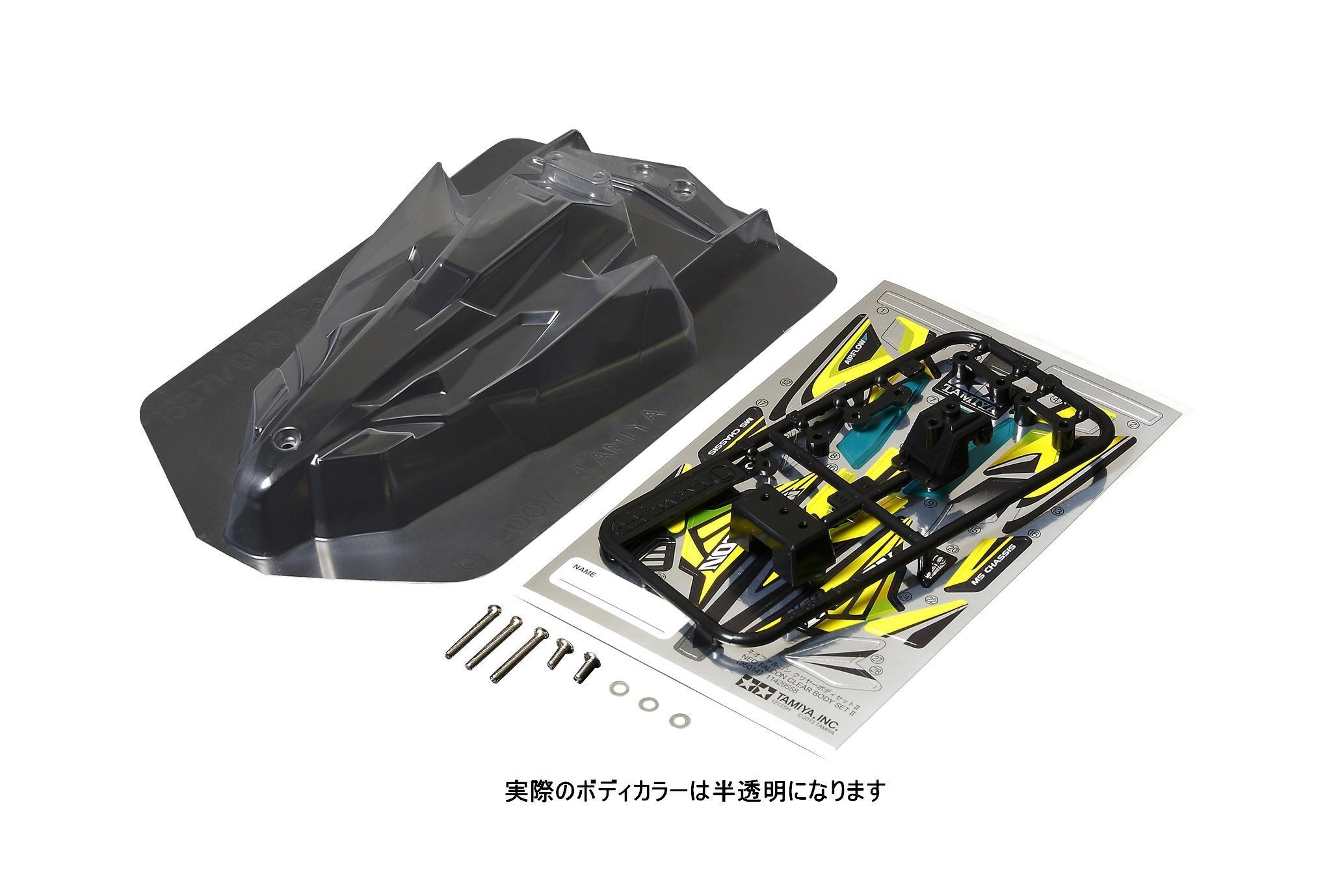 

Tamiya Масштаб Ограниченная серия Neo Falcon Набор прозрачного корпуса 2 95014