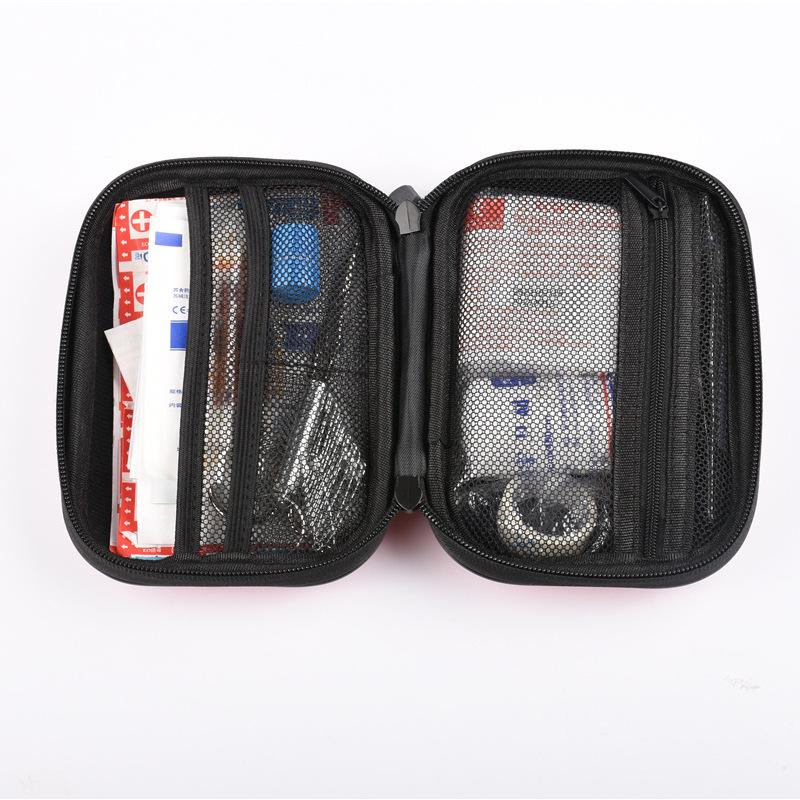 Portable EVA Medical First Aid Kit for Business, Travel, Camping, and Outdoor Emergencies