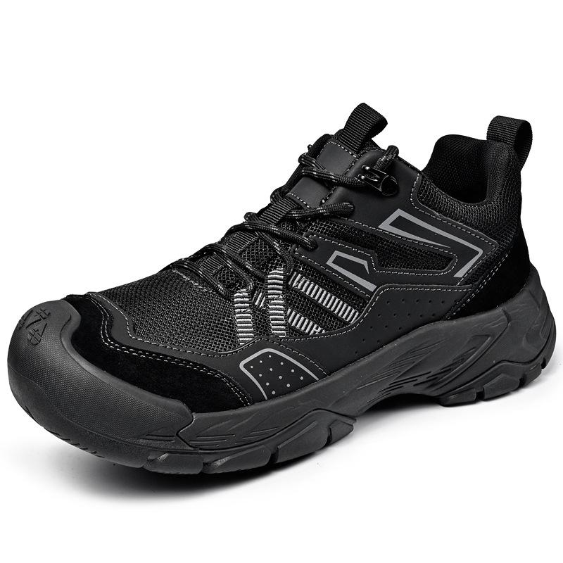 Men s Breathable Mesh Hiking Shoes - Lightweight, Durable Outdoor Footwear for Spring & Fall 42