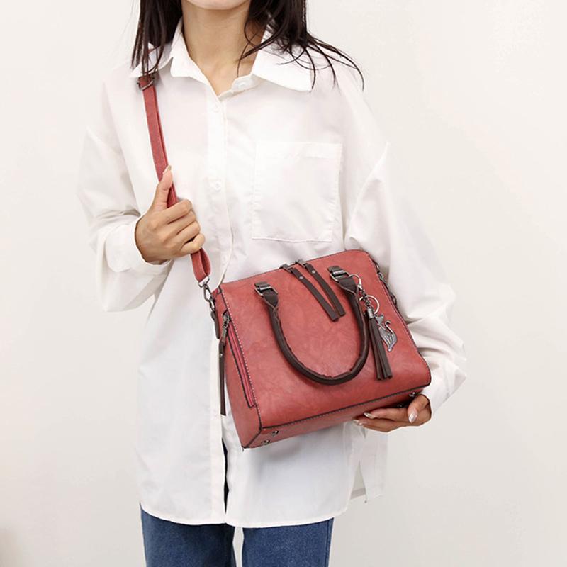 Yogodlns Luxury Brand 4 Psc/set Women's Handbags Large Capacity Crossbody Bag Ladies PU Leather Tote Fashion Shoulder Bags