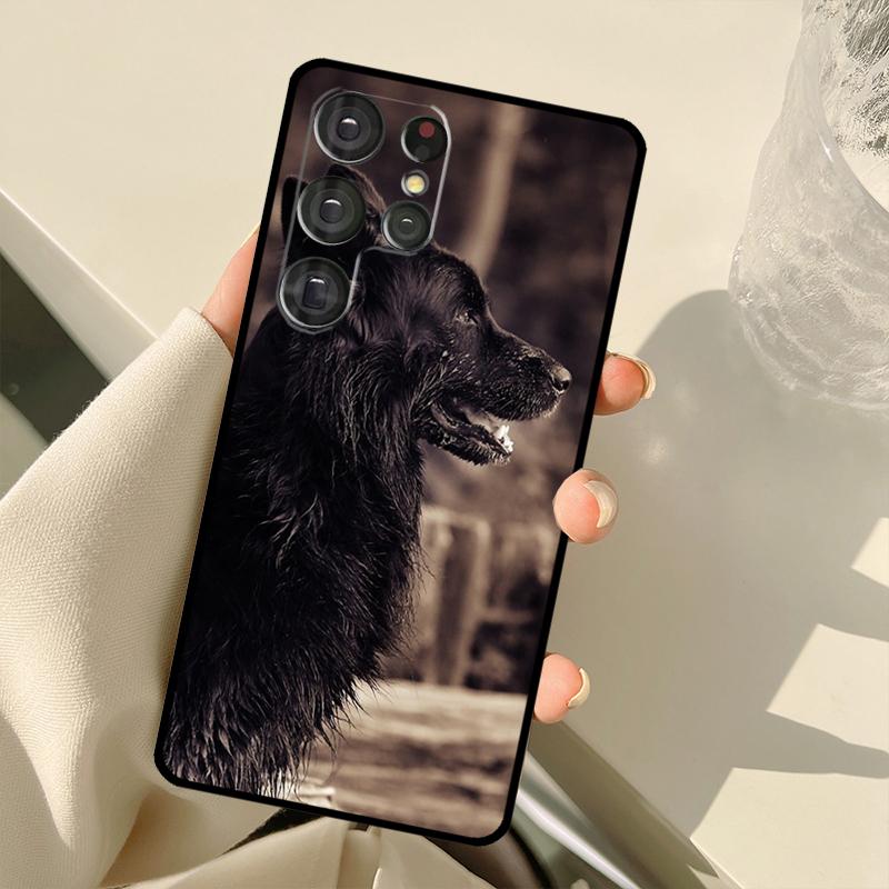 Cartoon German Shepherd Dog Case For Samsung Galaxy S23 Ultra S21 S22 S24 S25 Ultra S9 S10 Plus S25 FE S20 FE Back Cover