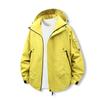 Men's Solid Color Hooded Large Pocket Jacket Outdoor Leisure Sports Fashion Jacket