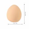 2026 Anti Stress Squishy Simulated Egg Slow Rebound Anxiety Relaxation Egg Squeeze Toys Elastic Squeeze Ball Birthday Gift
