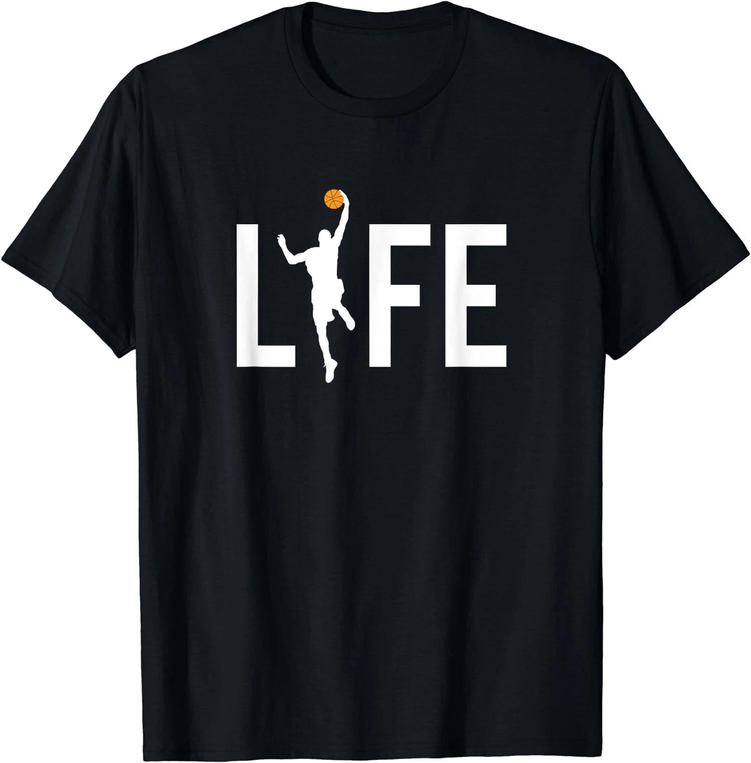 Basketball Player Ball is Life Gifts for Basketball Lover T-Shirt S