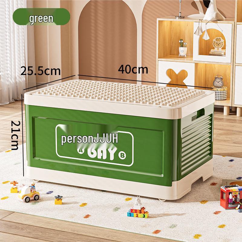 Foldable Toy & Clothes Storage Box for Kids - Large Capacity