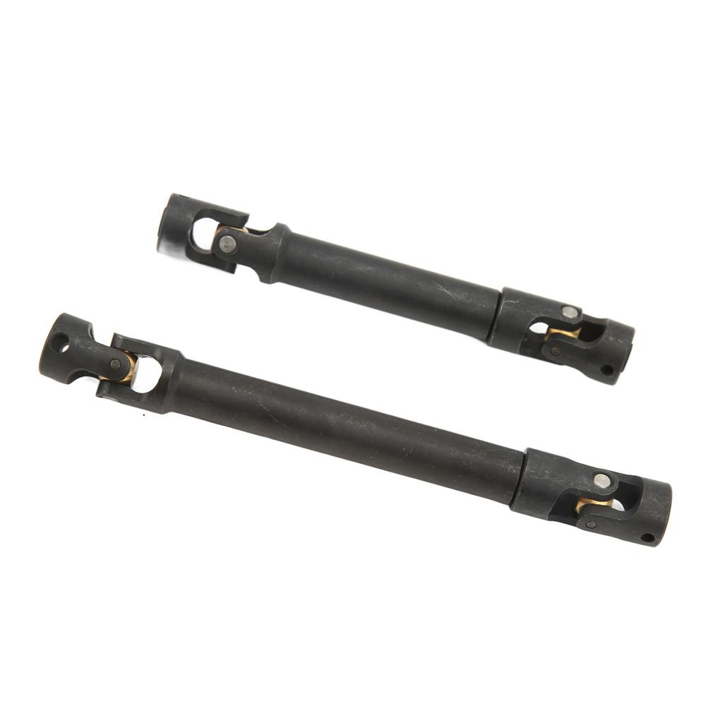 2 Pcs RC Drive Shaft Steel RC CVD Transmission Shaft for Axial SCX10 and Other 1/10 RC Crawler Car