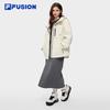 FILA FUSION Zhang Hao Couple Loose Hooded Woven Jacket