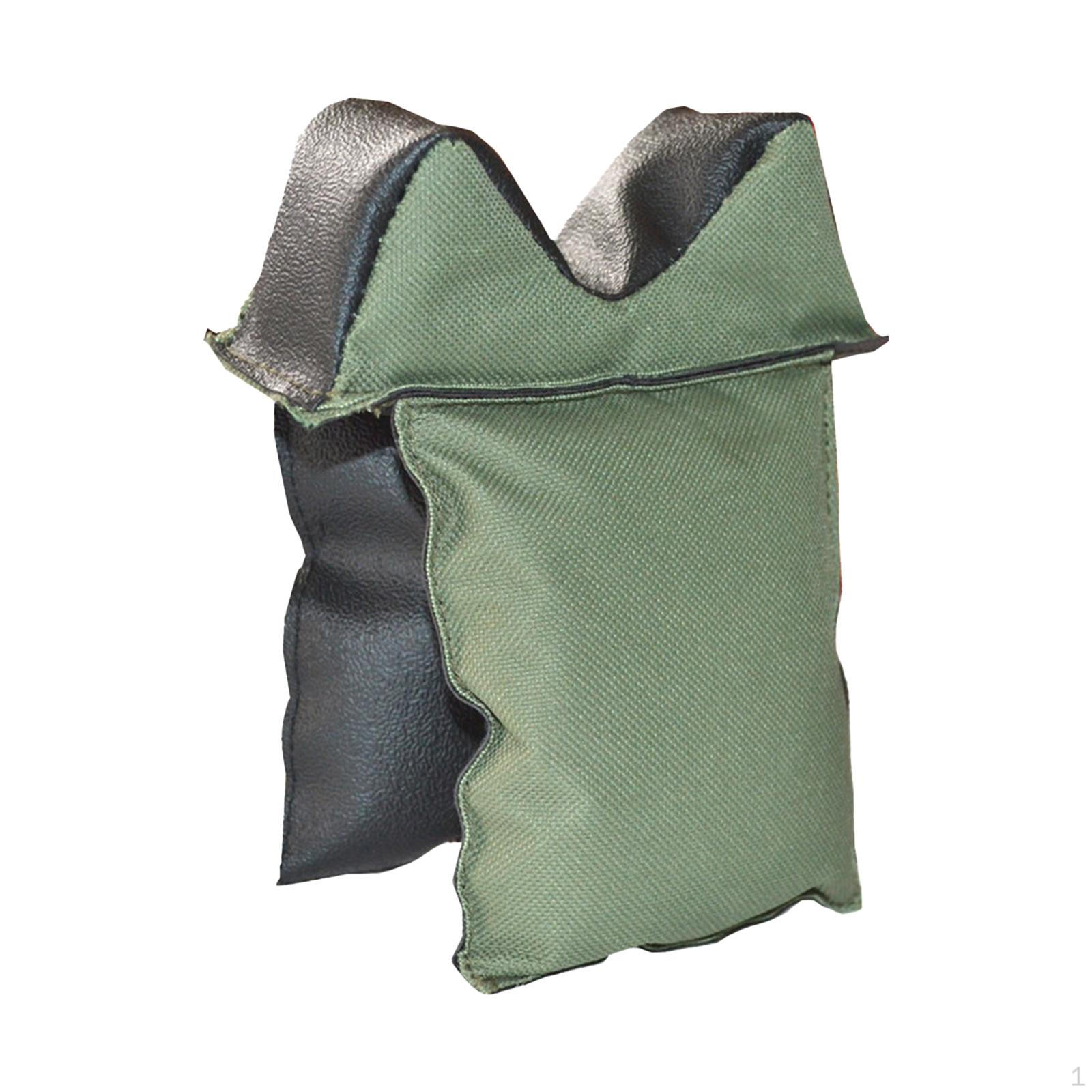 

Портативный мешок с песком для охотничьей поддержки, прочная внешняя ткань Оксфорд зелёный