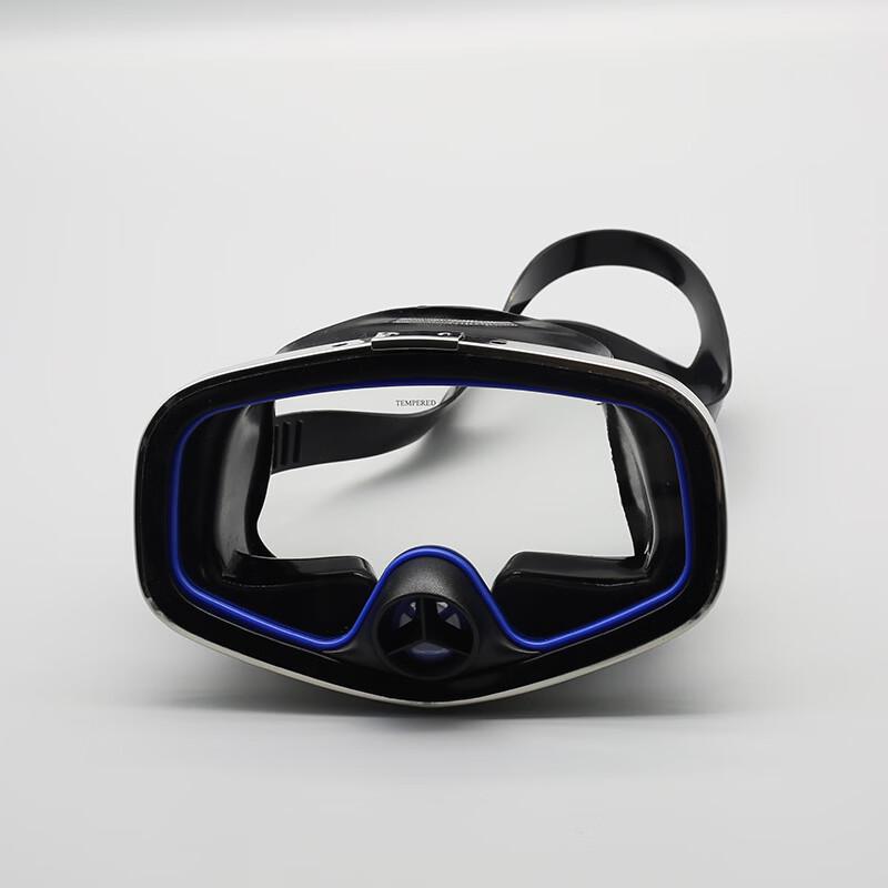 PULIAN Silicone Tempered Glass Diving Mask Adult