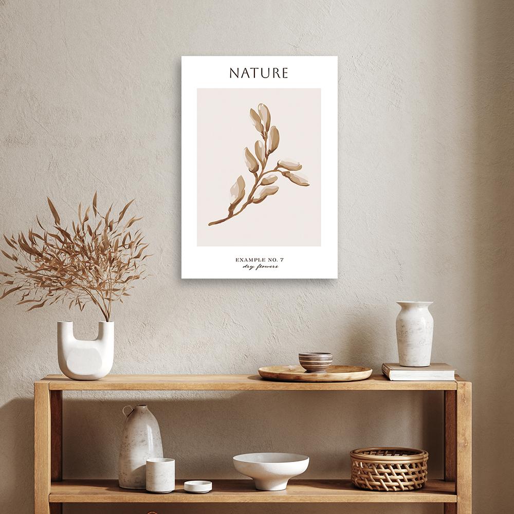 Canvas print, Dried flower - Nature