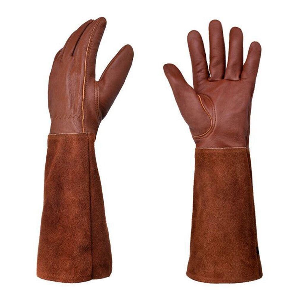 

Long Sleeve Gardening Gloves Coffee Outdoor Work Gloves Gardening Mitts Horticulturist M кофейный