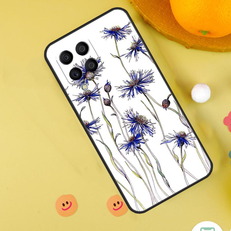 

Yellow Cosmos Flowers Lavender Case For Samsung Galaxy M31 M32 M12 M52 M21 M15 M55 M56 M36 M16 M06 M13 M33 M53 M14 M34 M54 Samsung M21