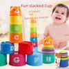 Kindergarten Bear Stacking Cups - Fun & Educational Early Childhood Teaching Aids