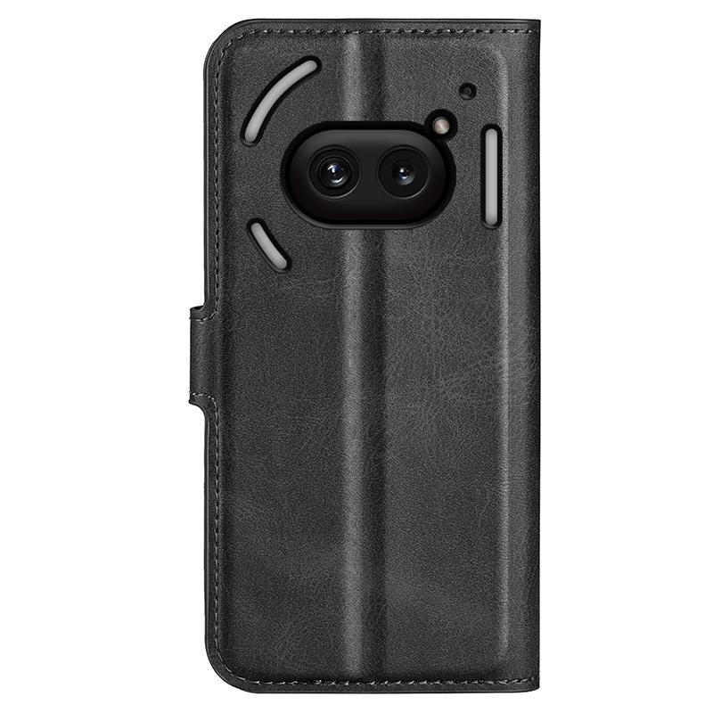 Für Nichts Telefon (2a) Plus/Telefon (2a) Hülle PU-Leder+TPU Handyhülle Kalbsledertextur Brieftasche Ständerabdeckung