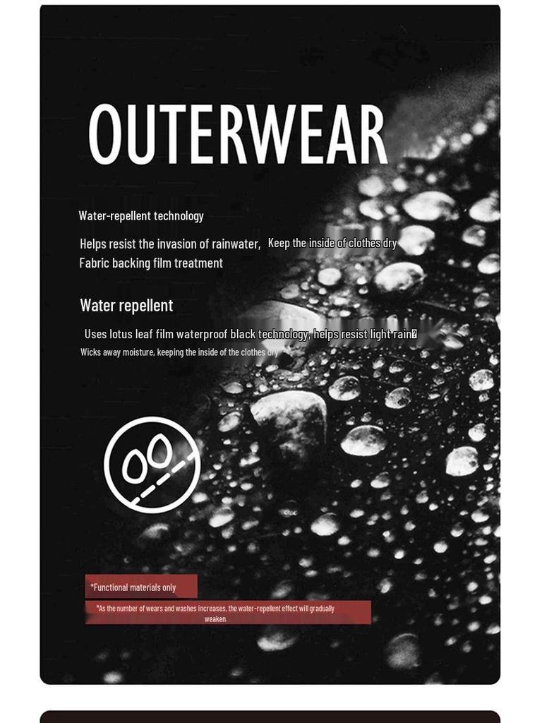 Unisex kurtka outdoorowa trzy w jednym: Wiatroodporny, Wodoodporny, Oddychający, Styl Górski Jesień/Zima