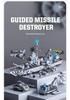 Military Aircraft Carrier Building Set - Compatible with LEGO, High-Difficulty Educational Toy for Kids, Gift Box Packaging