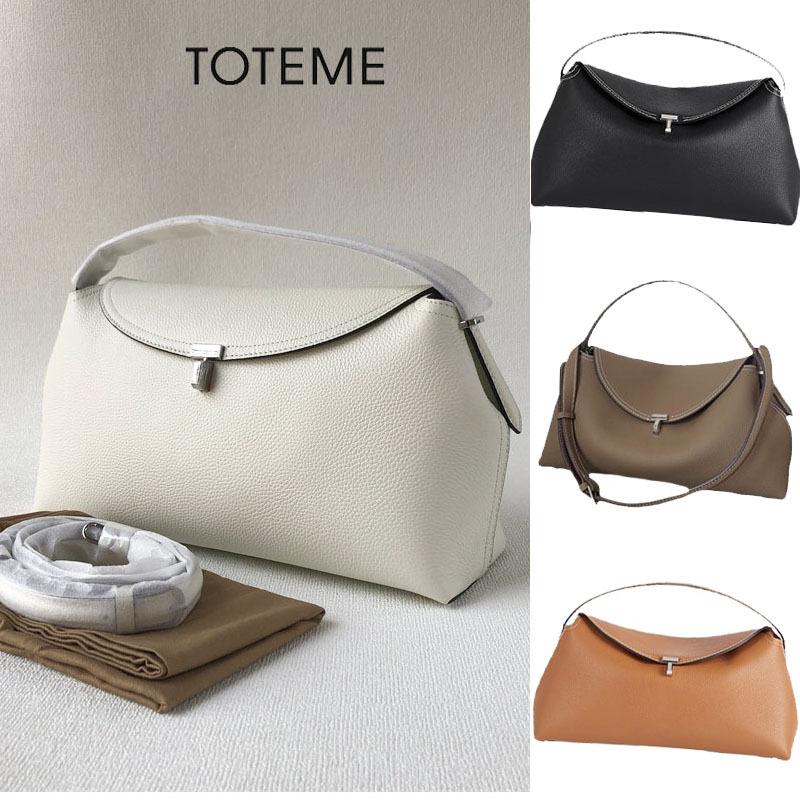 TOTEME Polštářová taška: Švédská crossbody kabelka, Vysoce kvalitní všestranná taška přes rameno pro ženy, Lehký luxus a ideální pro dojíždění