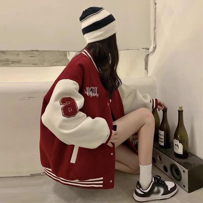 Women's Loose Retro Patchwork Jacket Jacket