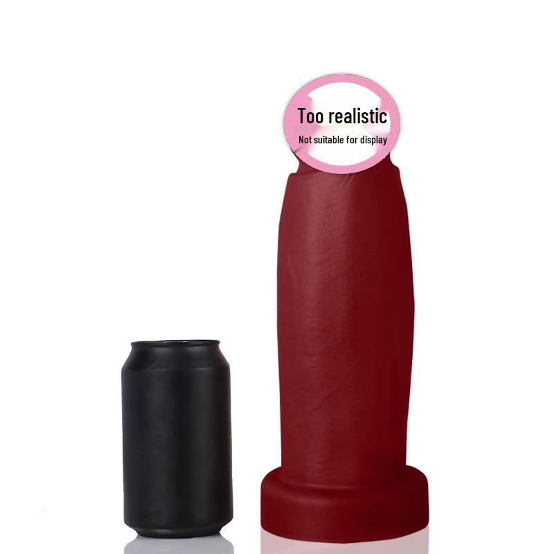 Cross-Border Thickened Liquid Silicone Anal Plug & Dilator for Men & Women