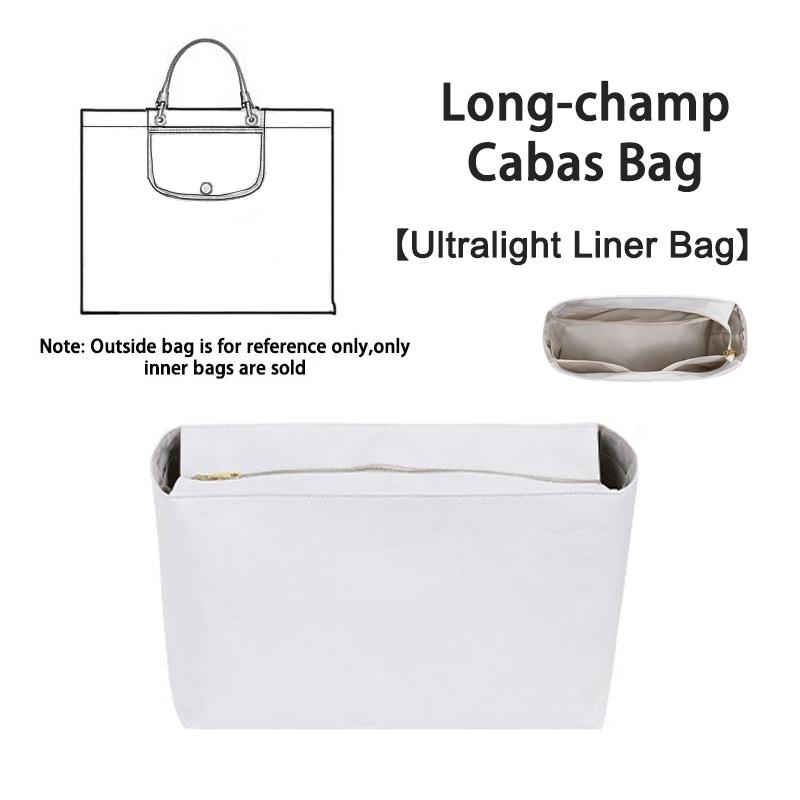 Organizzatore per Borsa EverToner per Borsa a Mano Longch-mp Cabas Carta Microfibra Borsa Interna Borsa Tote Portatile da Viaggio Organizer Inserto