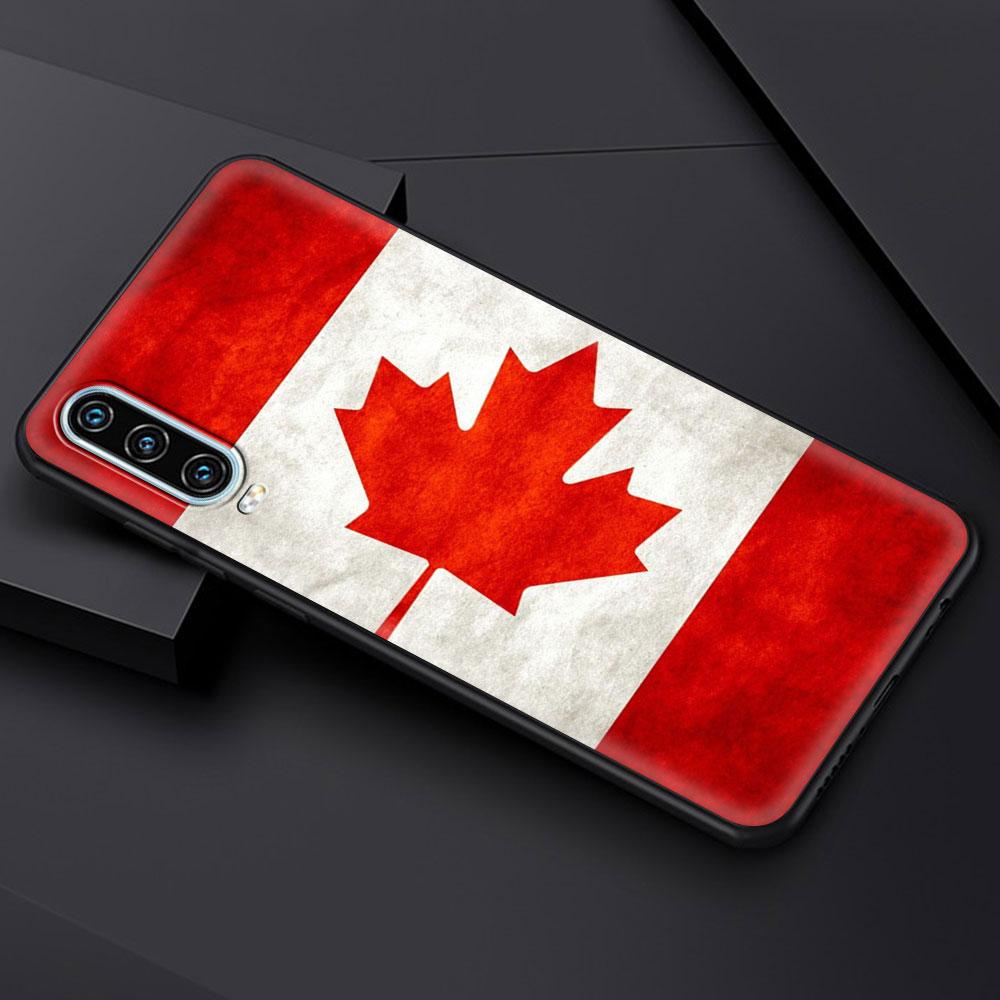 Maple Canada Flag Football For Huawei P30 Lite Phone Case For Huawei P50 Pro P20 P40 Lite E P Smart Z 2021 Y6 Y9s Y7a 2019 Cover