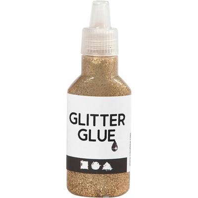 Glitter Glue 25 Ml - Individually Gold