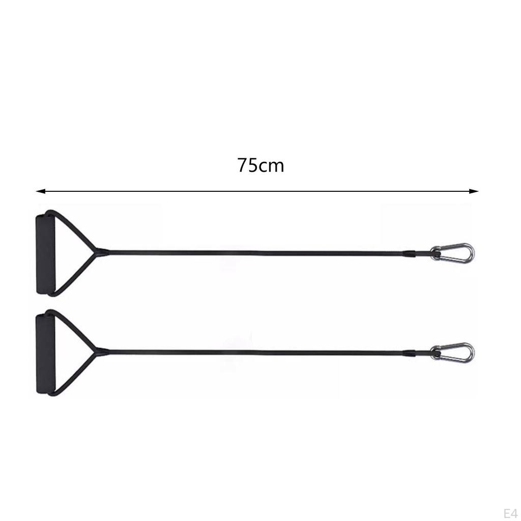 Fitness Pulley Cable Replace Ergonomic for Home Bodybuilding Biceps Training 12KG Resistance