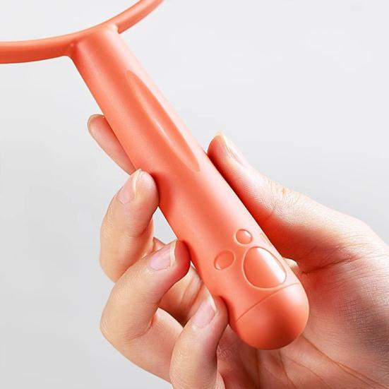 Portable Scraper Cat Dog Hair Remover with Long Handle Anti-Slip Curved Grip Reusable Widened Coverage Area Hair Ball Lint Remover
