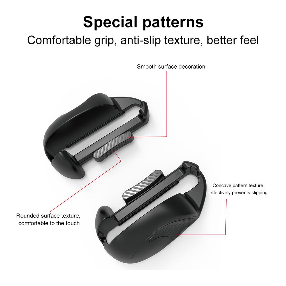 1 Pair Left+Right Handle Mouse Stand For Switch 2 JoyCon Controller Bracket Mini Portable Mouse Base For Switch 2 Accessories