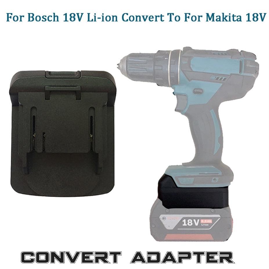 Power Tool Battery Adapter For Bosch 18V Li-ion Convert To For Makita 18V with Charging Woodworking Countersink Drill