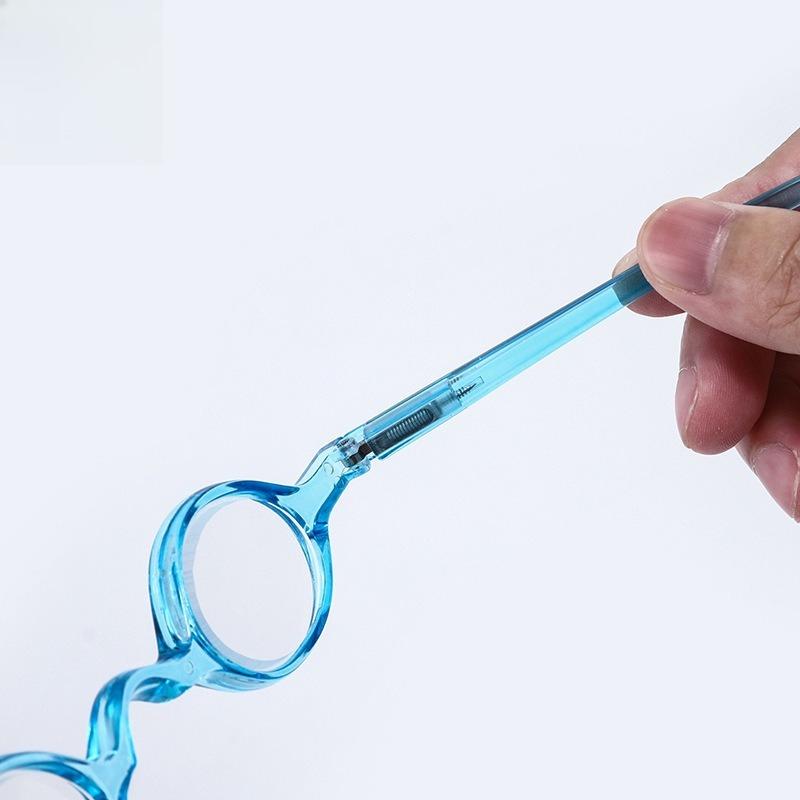 Small Round Frame Reading Glasses for Men Women Personality Fashion Retro Glasses Elderly Super Toughness Oculos