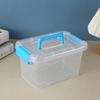 1,8 kg transparente staubdichte Aufbewahrungsbox für die Organisation von Spielzeug zu Hause