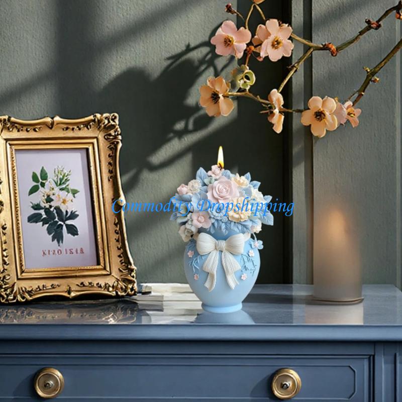 Y5JC Flower Bouquet Silicone Molds for Handmade Soap Wedding Decoration Floral Silicone Mould for Epoxy Resin China Mainland