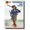 Mars Figures 1/72 Scale Polish Infantry, Late 17th Century, 12 Poses, 48 ??Figures, Plastic Model Kit ORM72047
