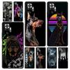 Doberman Dog Phone Case Cover for Redmi 14C 10C Note 15 14 13 12 10 11 K40 Pro Plus 5G Shockproof Soft TPU Shell Fundas Capas
