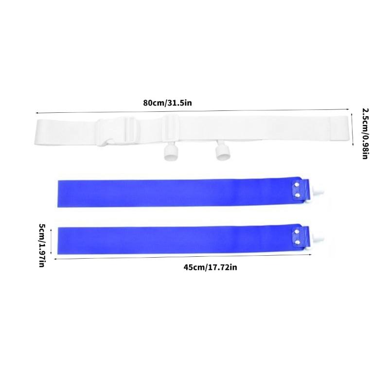 Football Belts and Flags Set Adjustable Football Belt with Flags Touchdown Training Flags Belts for Outdoor Training