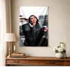 Dua Lipa Wall Tapestry Rustic Farmhouse Suitable for Bedroom Reading Corner Dorm Wall Indoor Hand Painted Style Perfect Gift for Dorm Roommate