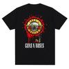 2025 New Hot Guns N Roses Graphic Print T Shirt Vintage Rock Band Streetwear Fashion Crew Neck Plus Size T Shirt Women Mens Tees