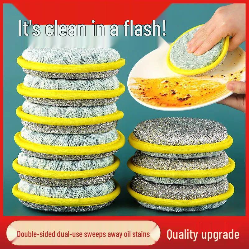 JSDF Double-Sided Non-Stick Oil Degreasing Dishcloth & Sponge
