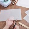 100 Stück Gefrierpapierbögen, 30x21cm Applikations-DIY-Projekte Basteln Quilten, Praktisch Vielseitig