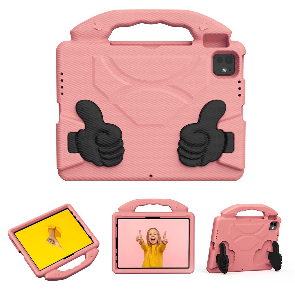 Kids Case for iPad Pro 11 inch(2024/2022/2021/2020/2018)iPad Air5/4(10.9-inch) Shockproof Full-Body with Handle Stand Tablet