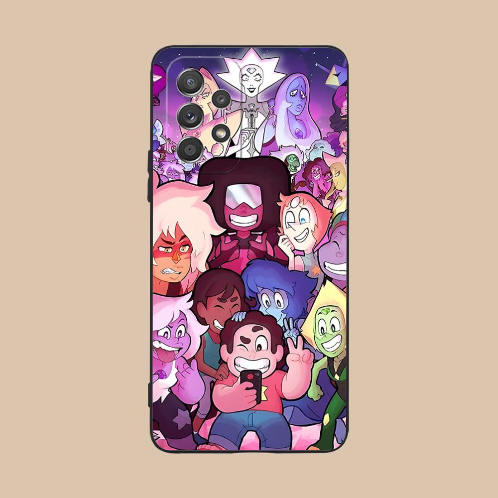 Steven Universe Mobile Phone Case for Samsung Galaxy M55 54 42 35 34 33 32 23 22 15 14 13 12 F55 5G Colour Protective Cellphones