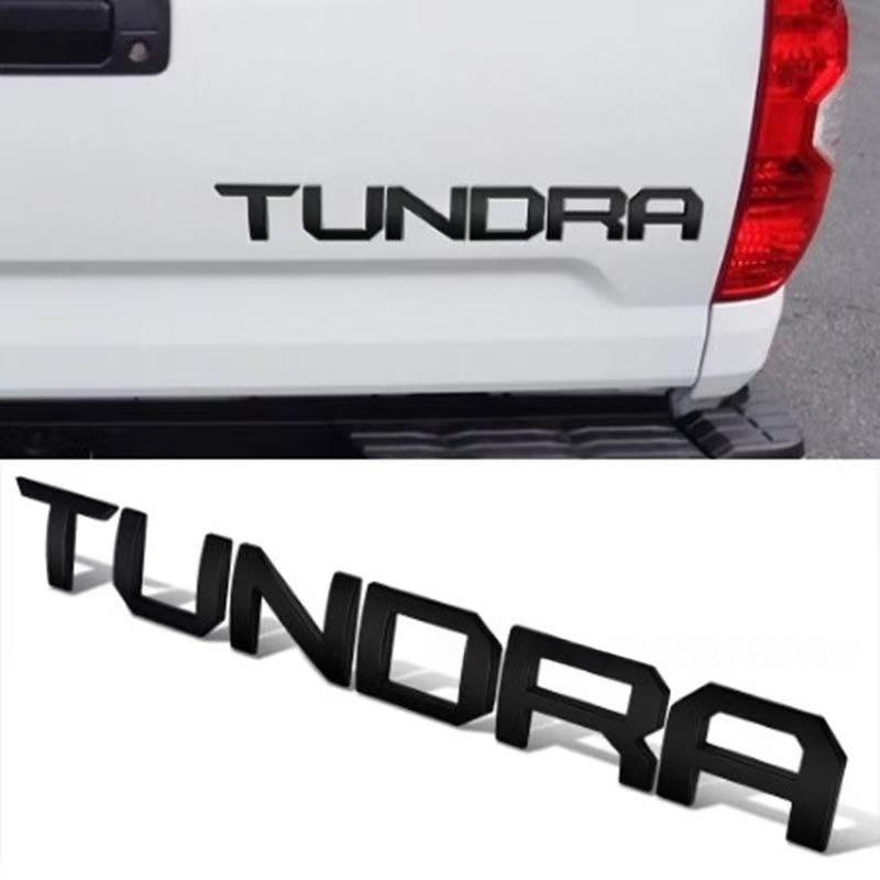 Applicable to Toyota Tundra 3D logo, , 3D stereoscopic label for the rear trunk of the Takauma pickup truck, 3D TUNDRA sticker